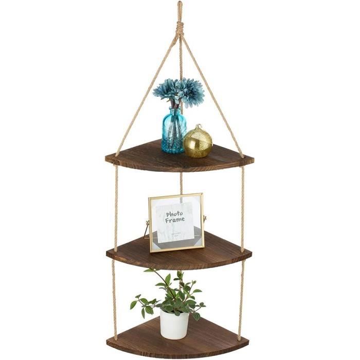 Étagères Murales 2pcs | Étagères Flottantes | Étagère Suspendue Chêne Fumé 80x25x25,5cm Bois D