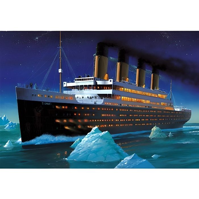 Puzzle 1000 pièces - Titanic - TREFL - Cinéma et publicité - Adulte - Intérieur