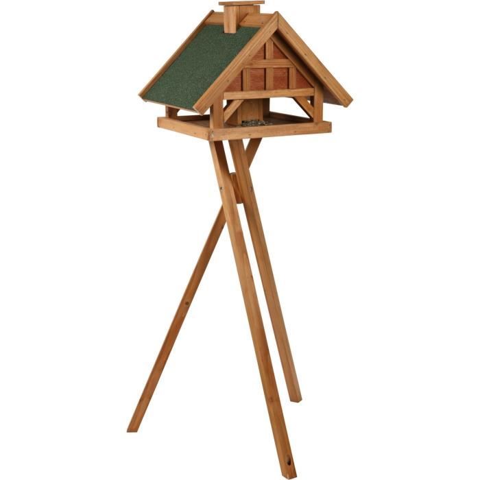 mangeoire oiseaux sur pied
