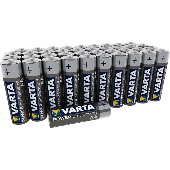 VARTA - Piles rechargeables Varta® AA/LR6 2100 x 4 à 19,96 €
