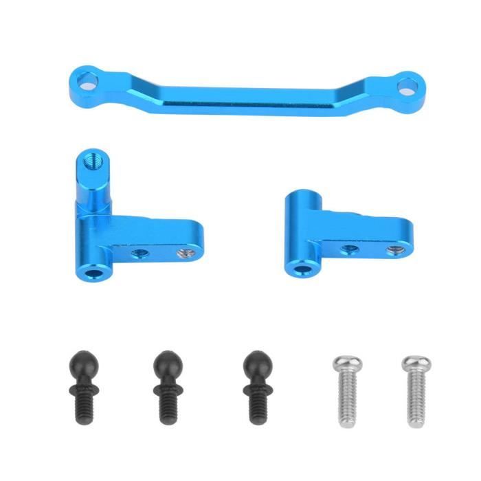 Tringlerie De Direction En Métal Pour Voiture RC – Set Complet Avec Vis Et Clé – Pièce De Rechange Solide