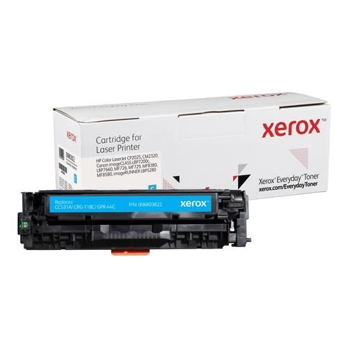 Cartouche toner Cyan Xerox - HP Color LaserJet CP2025, CM2320 - Standard - Laser