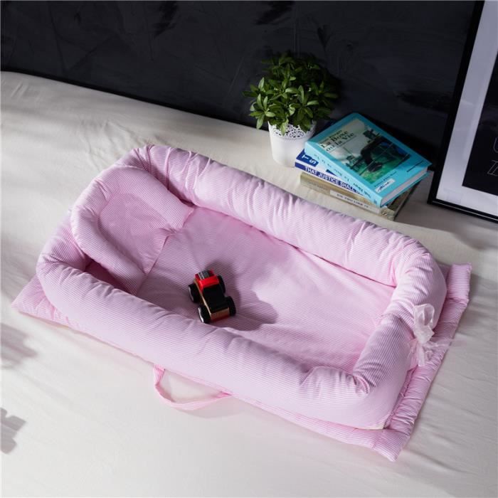 Réducteur De Lit Bébé SONARIN Nid Cocoon Portable 88x53cm Éléphant Coloré