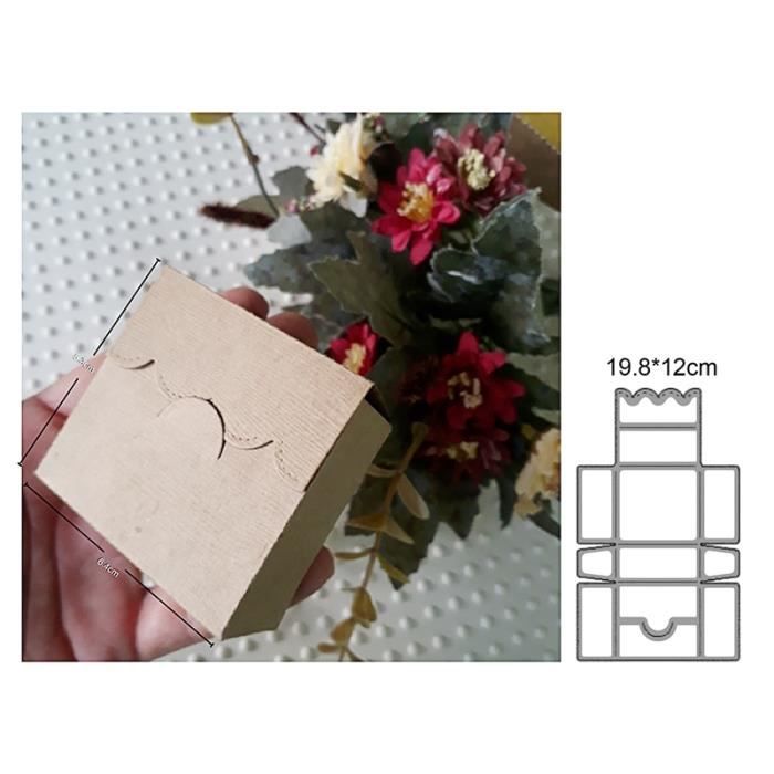 Pochoir De Découpe (die) En Forme De Sac à Bonbons - Pour Scrapbooking Et Carterie