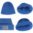 Skullies – Bonnet tricoté pour homme et femme, casquette d'hiver, Miki Docker, Gorras [92EABF9]-1