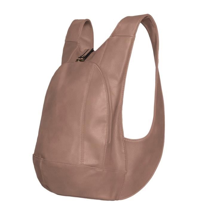 Sac a dos Arsayo Original Fermeture securisee brevete medaille d Or concours Lepine ergonomique Taupe Medium Taupe Cdiscount Bagagerie Maroquinerie