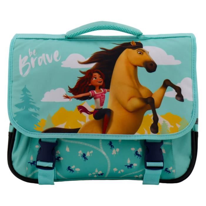 Cartable Cheval Spirit 38 CM Cdiscount Bagagerie Maroquinerie