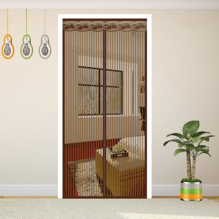 Rideaux à cordes style spaghetti Taiyuhomes faits à la main - Divise-pièces multifonctions - Grillage-moustiquaire pour fenêtres et portes, Rainbow, 90x200cm