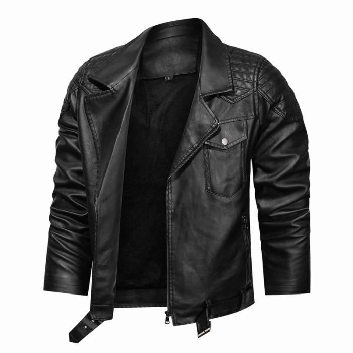 Blouson cuir homme cdiscount 2025