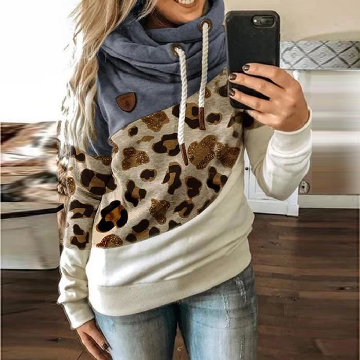 Sweat leopard femme online