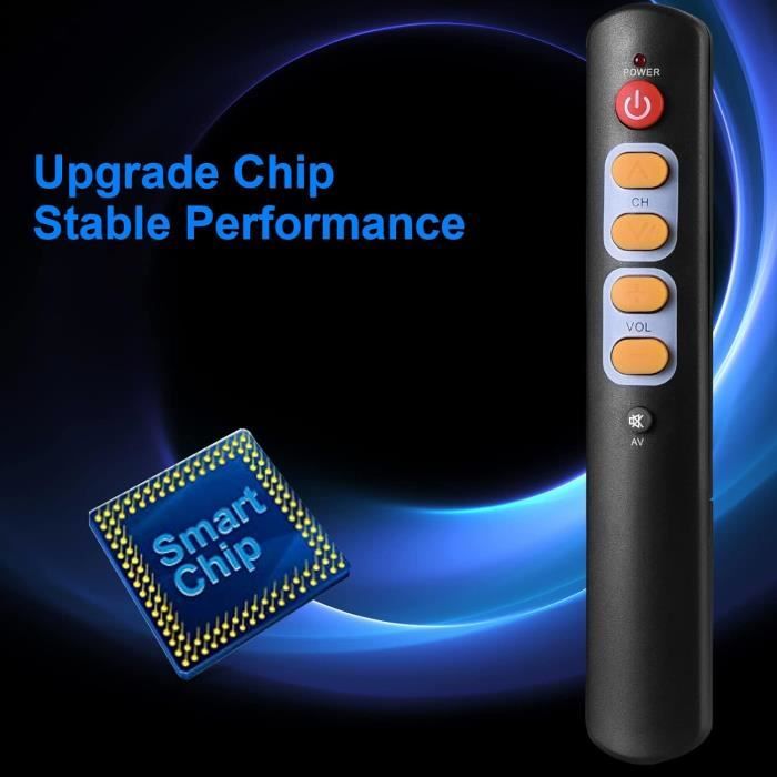 Télécommande Ir Universelle À Gros Boutons Pour Personnes Âgées Pour La