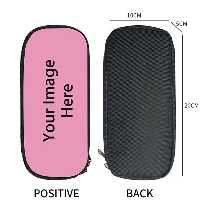 Lot De 8 Trousses à Crayons étudiantes - Tissu Oxford, Fermeture Aluminium - Pour école, Bureau, Cadeau