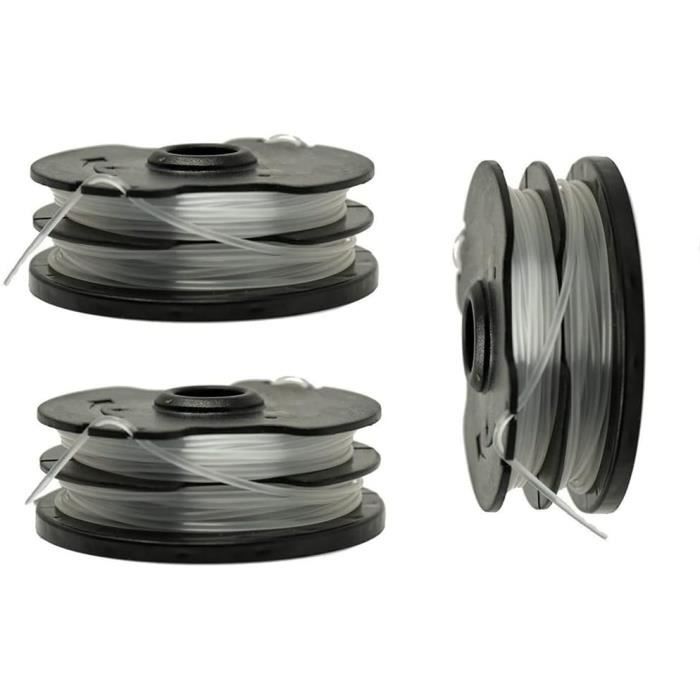 Lot De 6 Bobines De Fil Pour Débroussailleuse Gardena 5307-20, Easycut