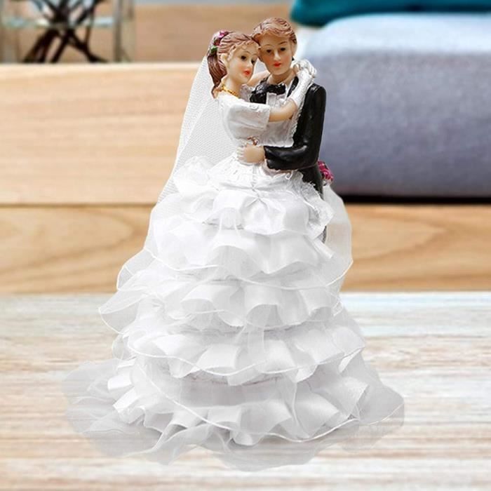 Figurine Gâteau Des Mariés 21Cm. Partager De La Musique