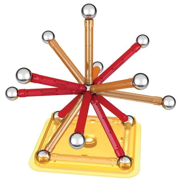 Jeu de Construction Magn tique GEOMAG COLOR 64 pcs
