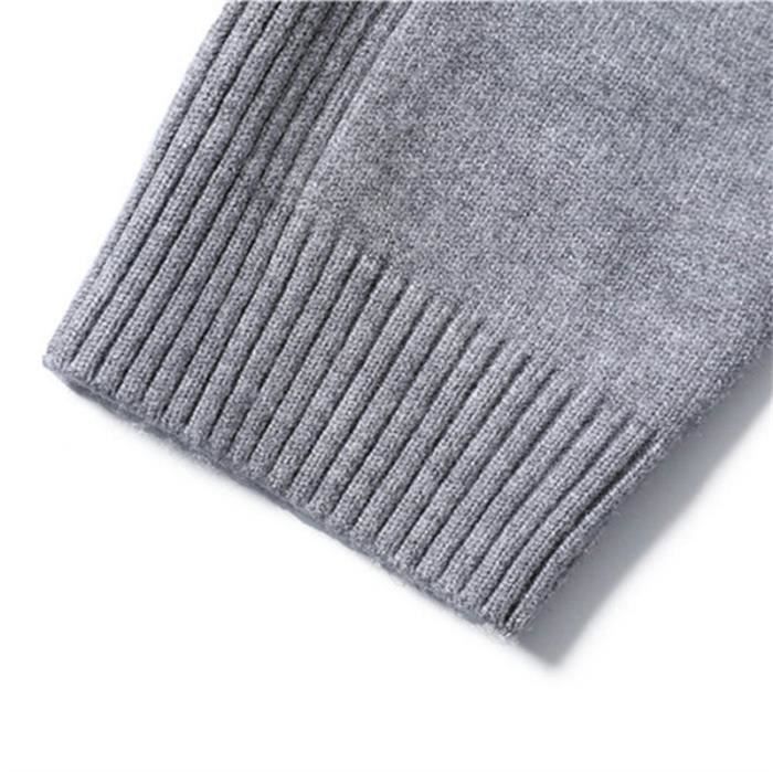 Pull Col Roulé Unisex Enfant - Jersey Doux Couleur Unie, Manches Longues, Taille 80 à 160 - Parfait Pour L'École Et Les Sorties - 10