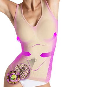 Figninget Body Sculptant Femme - Gaine Amincissante Ventre Plat Gainant Minceur Bodysuit Réglable