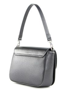 Sac à Main Femme En Cuir Synthétique Argenté - Format 33x11x31 Cm | Style Décontracté, Fermeture éclair