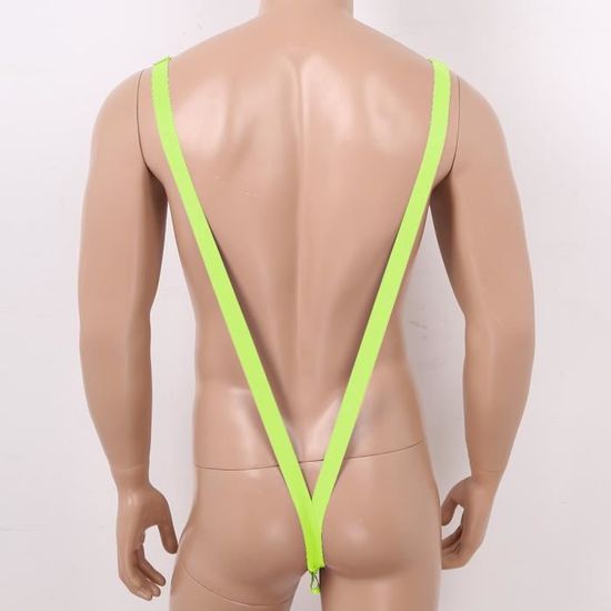 Body String Homme Sexy Hot Mankini Ouvert Jockstrap Gay Lingerie Bandage Bodysuit Clubwear Vert Fluo Vert Fluo Cdiscount Pret a Porter