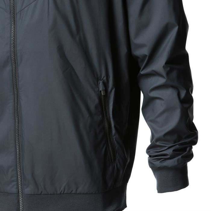 NIKE Coupe vent PSG AUT II 2020 Adulte Noir Cdiscount Sport