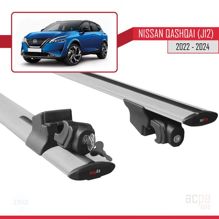 ACE-4 Barres De Toit Pour Nissan Note E11 2004-2012 - 2 Barres Aluminium Gris Porte-Bagages Voiture