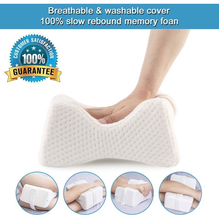 Coussin De Soutien Pour Les Jambes - Repose-pieds Surélevé, Coussin Orthopédique | Coussn Releveur En Mousse à Mémoire De Forme Pour Canapé, Lit, Fauteuil Inclinable, Position Confort, Bien-être, Rel