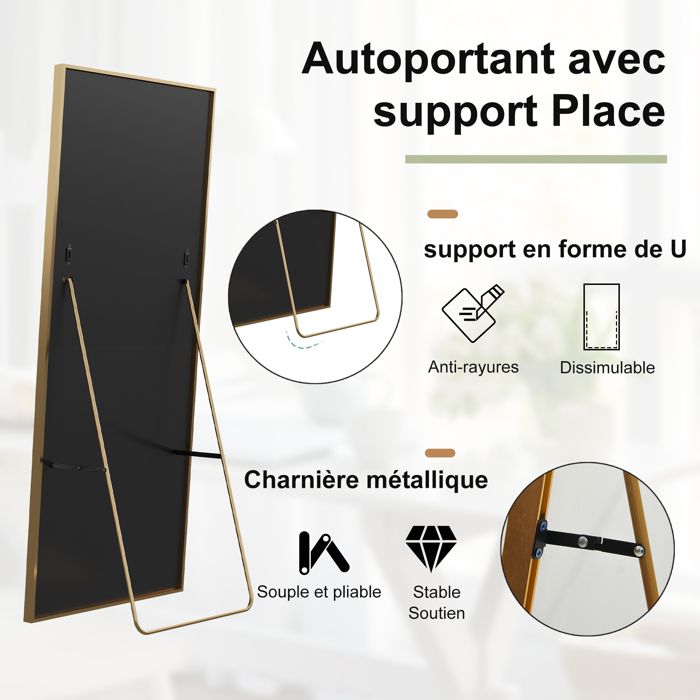 8 Supports Muraux Pour Verre/miroir – Troué 50mm, Acier Plaqué Laiton – Onestopdiy