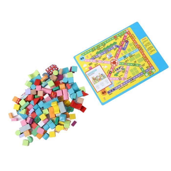 Jeu De Mosaïque 295 Pièces – Briques De Construction Créatives, Rangement Intégré – Cadeau Dès 3 Ans