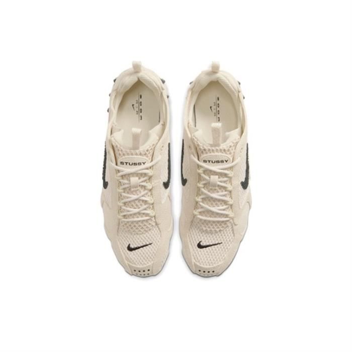 tênis nike stussy air zoom spiridon cage 2 fossil