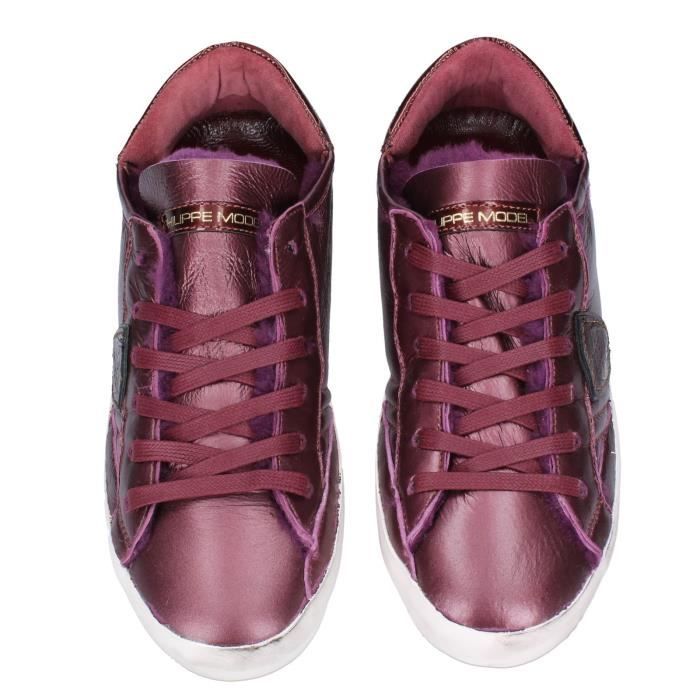 Sneakers femme 2025 bordeaux