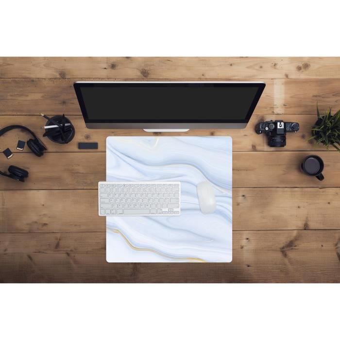Tapis de Souris XXL - MuchoWow - Gaming - 120x60 cm - Couleurs Intérieur -  Bleu - Cdiscount Informatique