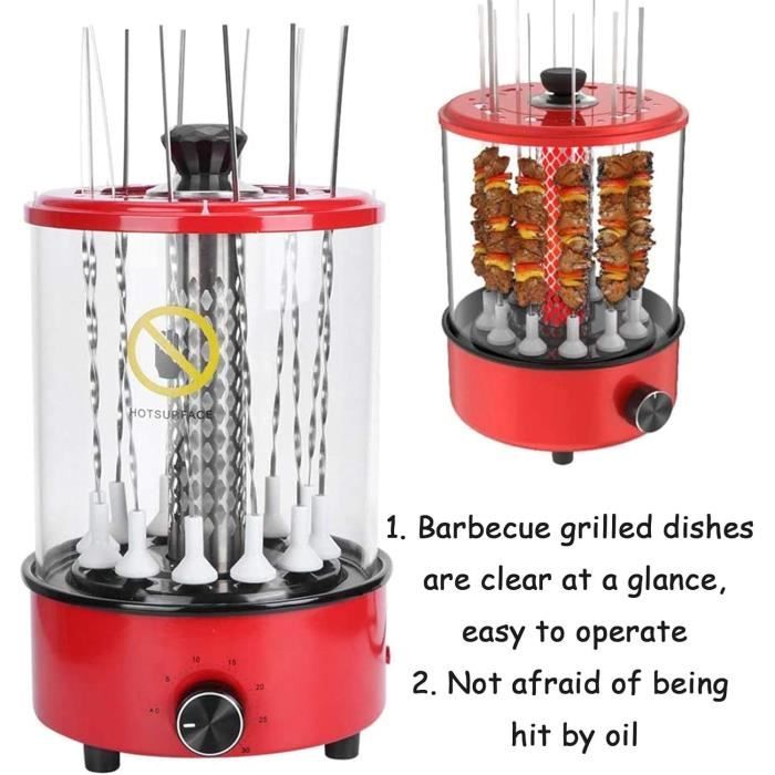 Machine électrique à Kebab Shawarma, 1500W, Acier Inox, Modèle IT-CWT-2