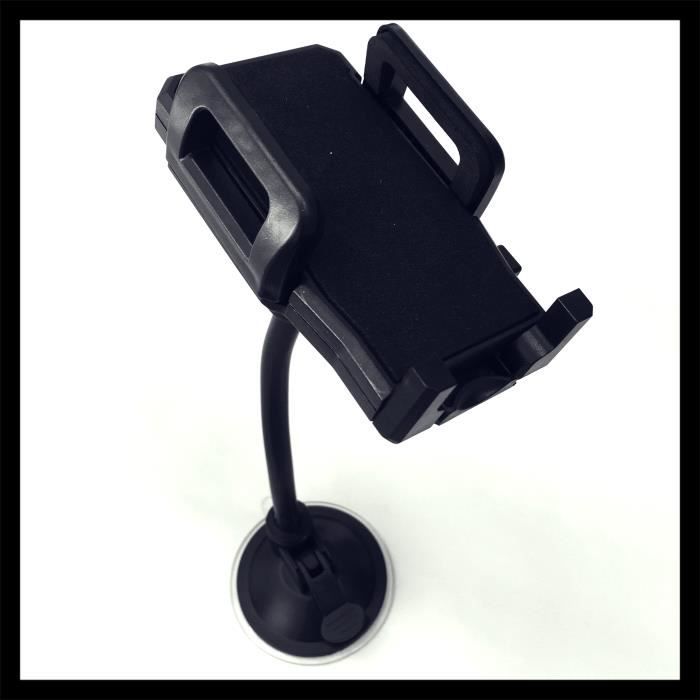 Support de Téléphone Voiture Portable À Ventouse Rotation 360° pour Sur le  pare-brise & tableau de bord - Cdiscount Téléphonie