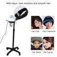 CWU Salon Spa Hair Steamer Rolling Stand Capuche Coloration des cheveux Perming Conditioning Steamer EU Plug 60299-0