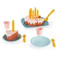 Gâteau d'anniversaire - ECOIFFIER - 1680 - Vert Azur - Joyeux anniversaire-0