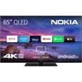 NOKIA 65" (164cm ) QLED 4K UHD Smart Téléviseur - Android TV (DVB-C/S2/T2, Netflix, Prime Video, Disney+) - QN65GV315ISW-0