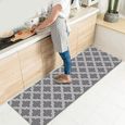 #MI Tapis de sol imperméable et résistant aux taches tapis de cuisine devant evier lavable interieur Tapis de chambre -80*120cm-0