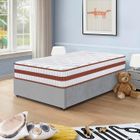 YIDATONG Matelas 90x190 cm, Épaisseur 25 cm, H3 Mi-ferme, Hybride -Ressorts Ensachés + Mousse mémoire de Forme, Durable et Respirant