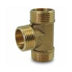 Té égal Mâle/Mâle/Mâle - EZ FITT - Ø 1 pouce - Laiton - Raccord à visser - Plomberie générale