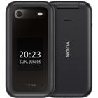 Mobile NOKIA 2660 Flip basique / senior en noir avec écran VGA 2,8", 240 x 320 pixels + écran externe VGA 1,77", 120 x 160 pixels,