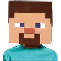 Masque Steve Minecraft enfants