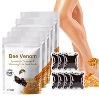 Bee Venom Foot Soak, Bee Venom Lymphatic Drainage & Slimming Foot Soak Beads (5 Packs)