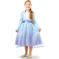 Déguisement classique Elsa La Reine des neiges 2 fille - Marque La Reine des neiges II - 10 ans - Bleu