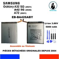 BATTERIE ORIGINALE SAMSUNG EB-BA426ABY GALAXY A32 5G 2021 A42 5G 2020 A72 2021 + OUTILS