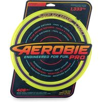 Cerceau de lancer de frisbee Aerobie Pro - Spin Master - Jaune - Diamètre 33 cm - Pour enfants de plus de 5 ans