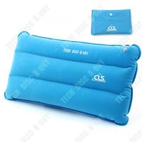 TD® Oreiller gonflable extérieur carré grand sac de couchage de Camping décontracté oreiller pliant Portable voyage cou oreiller