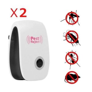 Électronique Pest Reject Magnétique Répulsif Ultrasons Anti Moustique Insecte Électronique Pest Reject Magnétique Répulsif Ultrasons Anti Moustique Insecte