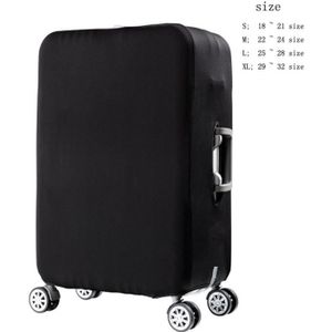 HOUSSE POUR VALISE le noir - XL - Valise valise chariot de voyage valise housse de protection pour accessoires de voyage housse