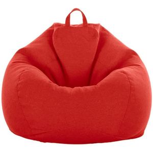 Pouf Poire Adulte XXL Remplissage Gros 145cm 130cm Pouf Salon Rond Blau, 130 cm 