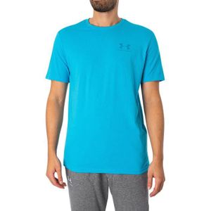 T-SHIRT T-Shirt Manche Courte Sportstyle Poitrine Gauche - Under Armour - Homme - Bleu